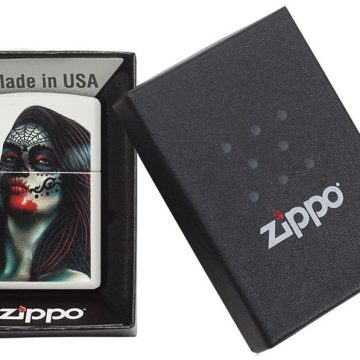 ZIPPO DAY OF DEAD GIRL