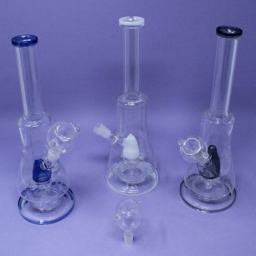 GLASS SHOWER PIPE 12"