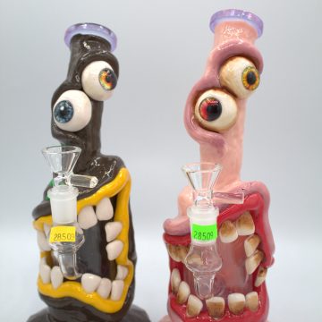 GLASS SULLY MONSTER WATER PIPE