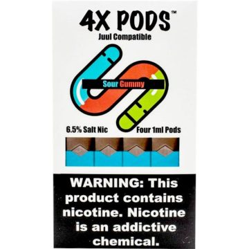 4X PODS SOUR GUMMY