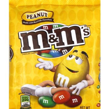 M&M'S Peanut Butter 5.1 oz Peg Bag