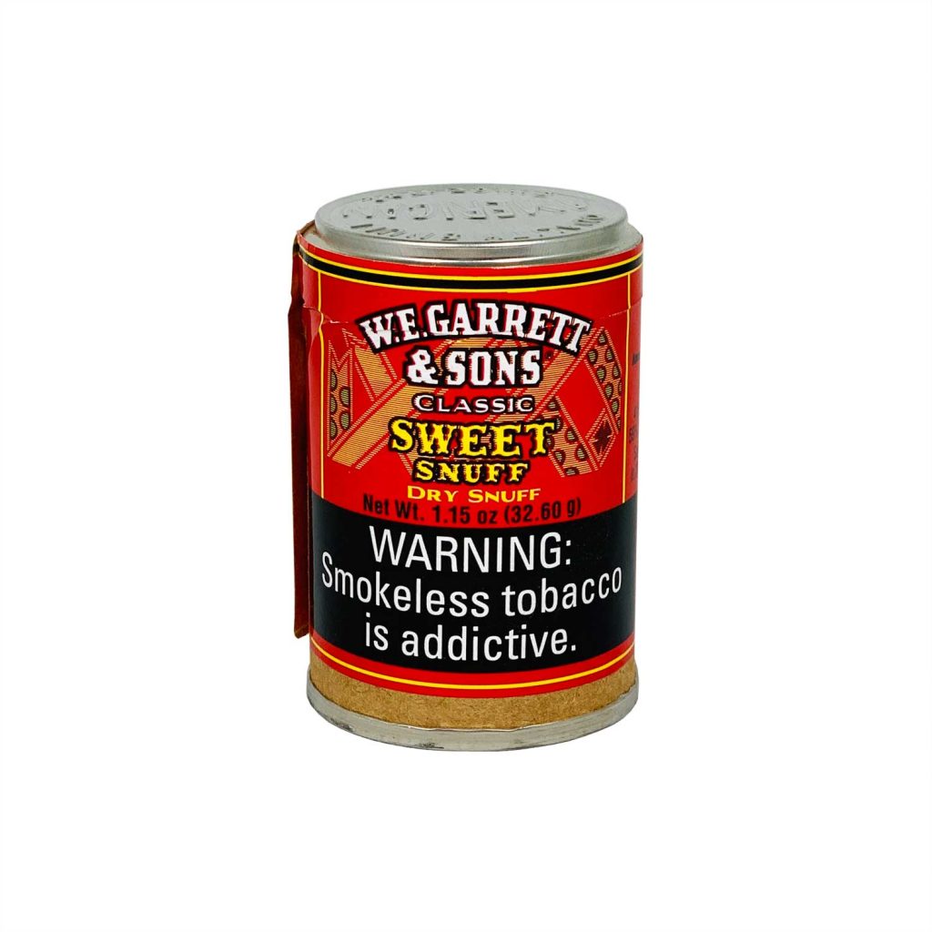 GARRETT SWEET SNUFF 1.15 OZ C Store & Novelty Outlet